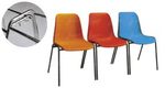 Chaise coque prix discount M2 ou M4 rouge, verte, bleue, jaune, etc.