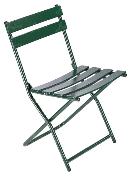 Chaise pliante fer Square