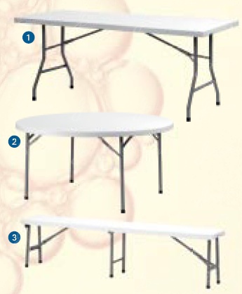 Table pliante ABS